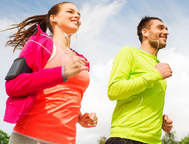 Running Cardio Couple Running Cardio