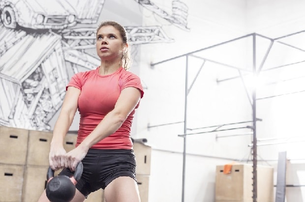 Russian Kettlebell Swing