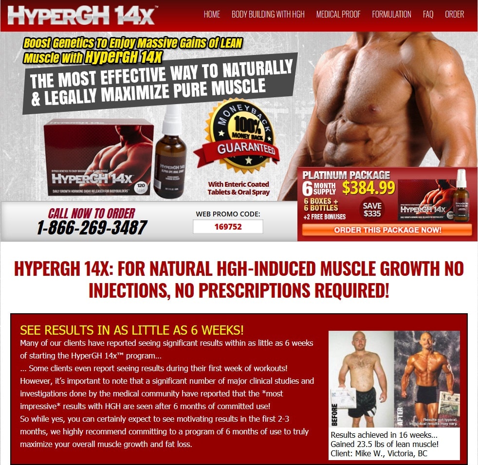 Lean Physique HyperGH 14X